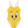 Costume da Bagno di Titti Giallo Bambine e Ragazze 5 Anni