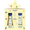 Mustela Cofanetto Notti Stellate - Cofanetto Regalo per Neonato con Bagnetto Mille Bolle e Hydra Bebé Viso