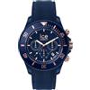 ICE-WATCH - ICE chrono Blue rose-gold - Orologio blu da Uomocon Cinturino in silicone - Chrono - 020621 (Large)