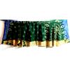 Vintage Mini gonne 21" lunghe vintage Sari Magic Wrap gonne multicolore bohemien hippie