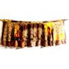 Vintage Mini gonne 21" lunghe vintage Sari Magic Wrap gonne multicolore bohemien hippie