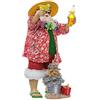 Kurt S. Adler Kurt Adler Fabriche' Beach Santa, 25,4 cm, set da 2 pezzi