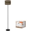 LEDVANCE Decor Cardboard Cilindro marrone in cartone ondulato, E27, altezza