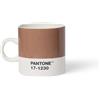 Copenhagen Design Pantone Porzellan 17-1230 - Tazzina da caffè in porcellana, 120 ml, con confezione regalo, colore: Mocha Mousse