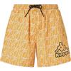 Kappa - Costume, Uomo, Giallo, Poliestere, Sportivo. Logo Gucino, Taglia: XL