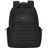Ewent Urban Notebook Backpack, Zaino per Computer Portatilel, Valigetta Spaziosa, Zaino Scuola Impermeabile e Pratica per Viaggiare, Si Adatta a PC fino a 44 cm, Colore Nero