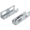 Startech.Com Adatattore Universale per Staffa di Montaggio Disco Rigido 3.5'' per Alloggiamento 5.25''