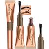 Lestpola Gel per sopracciglia Tint Peel Off - 2 pezzi, colore marrone, per sopracciglia, impermeabile, resistente ai trasferimenti, anti-smudge-proof, dura 3 giorni, Easy Peel Off, gel per sopracciglia