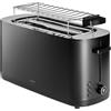 ZWILLING Enfinigy, tostapane con 3 programmi automatici, 7 gradi di doratura e funzione di spegnimento, per 4 fette corte o 2 lunghe, con inserto per panini, nero