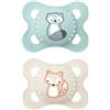 Mam Baby Original Matt Succhietti in Silicone 2-6 Mesi - 2 pezzi maschio