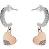 C&s Italy Lucemed Orecchino Cuore Pendente