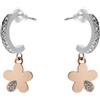 C&s Italy Lucemed Orecchino Fiore Pendente