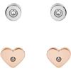 C&s Italy Lucemed Set Orecchini Luce & Cuore