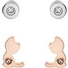 C&s Italy Lucemed Set Orecchini Luce & Gatto