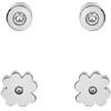 C&s Italy Lucemed Set Orecchini Luce & Quadrifoglio