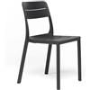 Nardi sedia cassia bistrot antracite cm 49x50,5x81,5 h