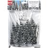 Busch 6465 - Modellismo Ferroviario, Set di Abete innevati Natalizi, Scala H0