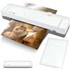 OLYMPIA A120 Combo Plastificatrice A4 | Fogliatrice compatta con taglierina integrata | Per pellicole di laminazione da 80 a 125 micron | Plastificatrice DIN A4 | Laminatrice | Laminatore