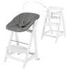 roba seggiolone, Born Up Click - Set completo 2 in 1 con accessorio - per bambini dai 0 mesi - colore bianco-grigio