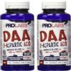 ProLabs Daa Acido D-Aspartico 1000 Mg, 90 Compresse (Confezione da 2)