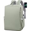 BAGZY Zaino 40x30x15 Air France 20L Zaino da Viaggio Aereo Bagaglio a Mano 40x30x15cm British Airways Impermeabile Zaini Porta PC 15.6 Pollici con Porta USB per Scuola Trekking Lavoro Donna Uomo Verde