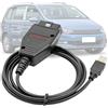 AMHTDOL per K CAN Commander v1.4 Cavo for V-A-G,Lettore Codici OBD per Veicoli for V-vv/Audi/Skoda/SEAT/Nissan,Compatibile con k+can Commander 1.4 e V WTOOL Software di Programmazione ECU Scanner Strumento