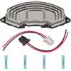 ZEALfix Resistenza motore ventola riscaldamento ZEALfix 77366112 Compatibile con C4 Picasso Berlingo Dispatch Jumpy Partner Expert Doblò Scudo con connettore per cavo da 2,5 mm di diametro 6441.CE