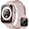 Parsonver Smartwatch Uomo Donna con GPS Integrato, Effettua/Risposta Chiamate, Orologio Smartwatch con 30M Nuoto Impermeabile, Contapassi, Cardiofrequenzimetro, Sonno, Fitness Tracker per Android iOS