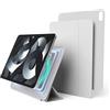 elago Custodia Folio Magnetica per iPad Air 11 (M4/M3/M2), iPad Air (5ª/4ª), iPad Pro 11 (1ª), Compatibile con Apple Pencil, Piastra Posteriore per Superfici Metalliche [10.9 pollici] (Grigio Chiaro)