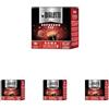Bialetti Caffè d'Italia, Box 16 Capsule, Roma, Intensità 9, Compatibili con Macchine Bialetti sistema chiuso, 100% Alluminio (Confezione da 4)