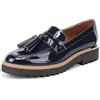 Franco Sarto Carolynn Lug Sole Loafer, Mocassino Basso Donna, Nero, 41 EU