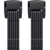 ABUS Lucchetto pieghevole Bordo Granit 6500K con porta lucchetto SH - set di 2 - lucchetto per bicicletta con cilindro XPlus per un'elevata protezione contro le manomissioni - lunghezza 90 cm