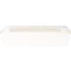 Brilliant Ariella G96964/05 - Lampada da parete e soffitto, colore: Bianco/Cromo