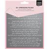 Vaessen Creative Cartella per Embossing 3D Jingle Bells 15 x 15 cm - Cartelle per Goffratura e Accessori - per Fai da Te, DIY, Biglietti, Artigianato, Scrapbooking e Journaling