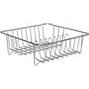 Weis 10303 - Scolapiatti 35 x 35 cm in Acciaio Inox, Argento, 35 x 35 x 10 cm