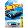 Hot Wheels - DMC Delorean - HW Art Cars 5/10 - HYX59 - Short Card - Turchese metallizzato - Mattel 2025-1:64