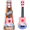 LUVDECO Ukulele giocattolo per bambini, 36cm Chitarra giocattolo con 4 corde regolabili, Strumento musicale ukulele per bambini, Mini Chitarra Musica Giocattoli Educativi per Ragazzo Ragazza Regali (B)