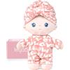 LeyaDoll Bambola morbida(9'), bambola bambina ideale come regalo bambino 1 anno, regalo di battesimo e Natale per bambina e neonati-Pudding Baby-Light