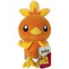 Pokémon JAZWARES Pokemon Peluche Torchic 20 cm - Pupazzi Nuova 2022 - Peluche Autentici Ufficiali Giocattoli
