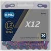 KMC Catena KMC X12 12 velocità eagle 126 maglie LTD Aurora blue