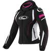 Clover Giacca Moto Donna Clover RAINBLADE 3 LADY WP Bianco Nero Fuc
