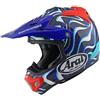 Arai Casco Moto Cross Enduro Arai MX-V EVO Stream Blu