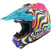 Arai Casco Moto Cross Enduro Arai MX-V EVO Stream Rosa