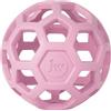 JW - Hol-ee Roller - Giocattolo per cani divertente e versatile - Palla da caccia per cani - Di stimolazione mentale - Misura media - Diametro 11,5 cm - Colore rosa