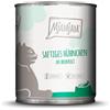 MjAMjAM - Cibo umido premium per gatti - Pollo succoso con broccoli, confezione da 1 (1 x 800 g), senza cereali con extra carne