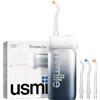 usmile C10 Idropulsore Dentale Portatile - 95 Giorni Durata Della Batteria, 4 Modalità Pulizia, Serbatoio da 180 ml, Impermeabile IPX7, Ideale per Viaggi, Parentesi Graffe, Impianti e Gengive