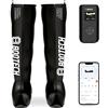 BOOTECH Stivali da massaggio a compressione delle gambe senza fili con APP, pressoterapia a 5 camere sovrapposte per circolazione, drenaggio linfatico e recupero muscolare, batteria 3H(L:da 180cm)