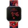 Spiderman Marvel Spider-Man - Orologio da polso digitale Led per bambini, Funzione data
