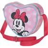 Minni - Minnie Mouse Disney Minni - Borsa a tracolla cuore 21cm, tempo libero