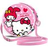 Hello Kitty - Borsa a tracolla rotonda, tempo libero
